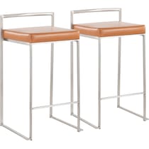 reine light brown counter height stool   