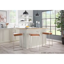 reine light brown counter height stool   