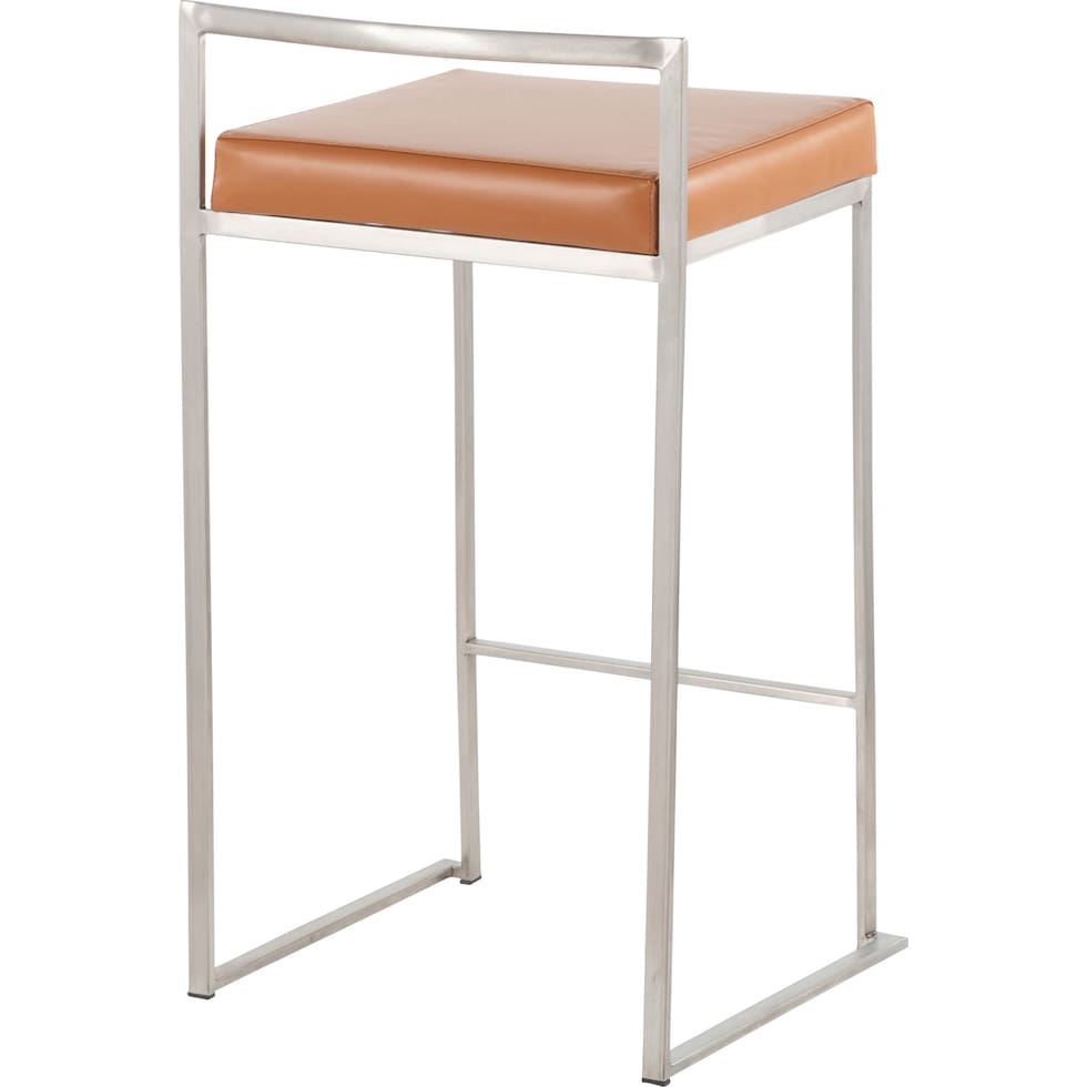 reine light brown counter height stool   