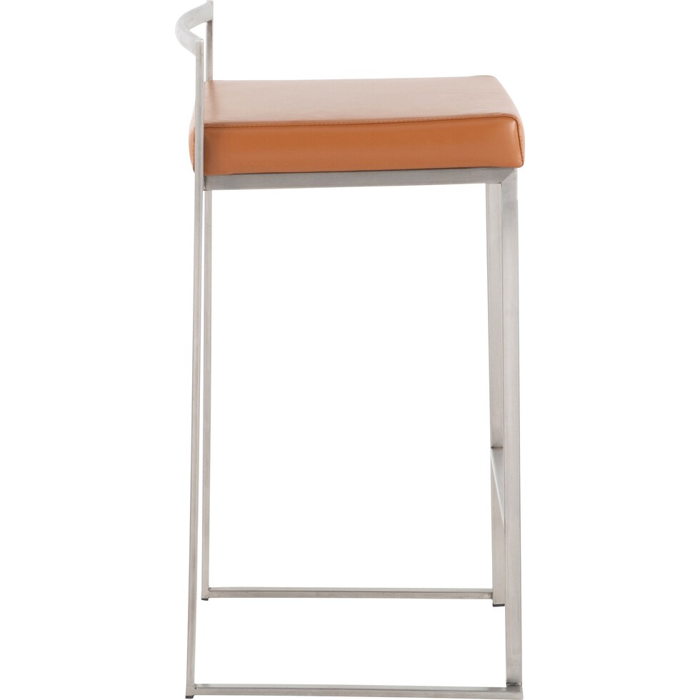 reine light brown counter height stool   