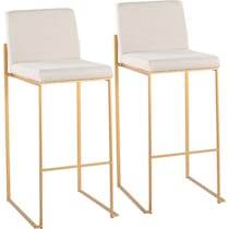 reine white bar stool   