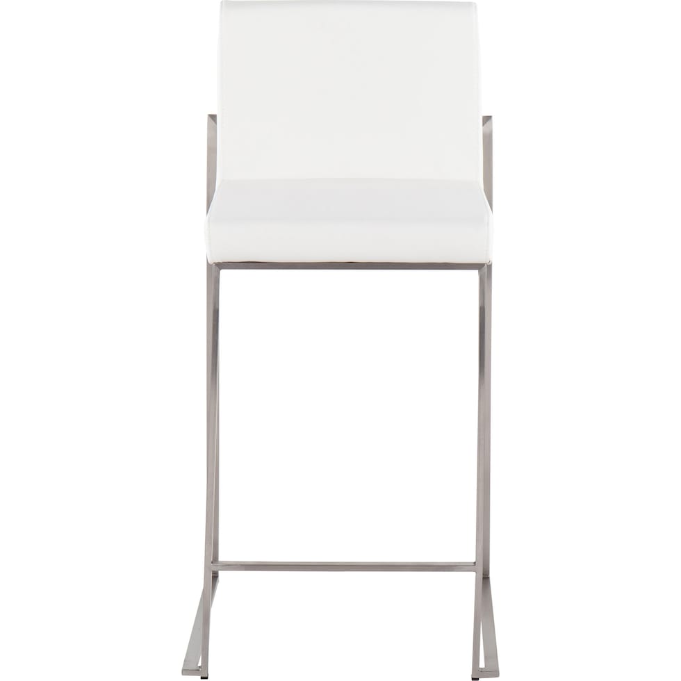 reine white counter height stool   