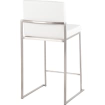 reine white counter height stool   