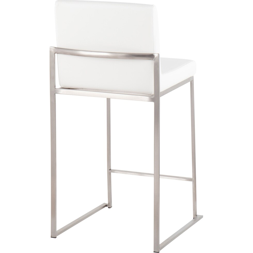 reine white counter height stool   