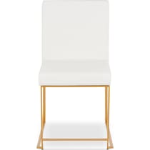 reine white dining chair   