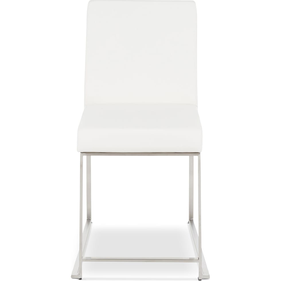 reine white dining chair   