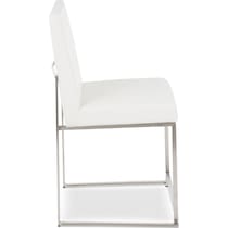 reine white dining chair   