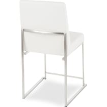 reine white dining chair   