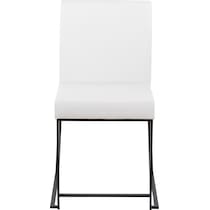 reine white dining chair   