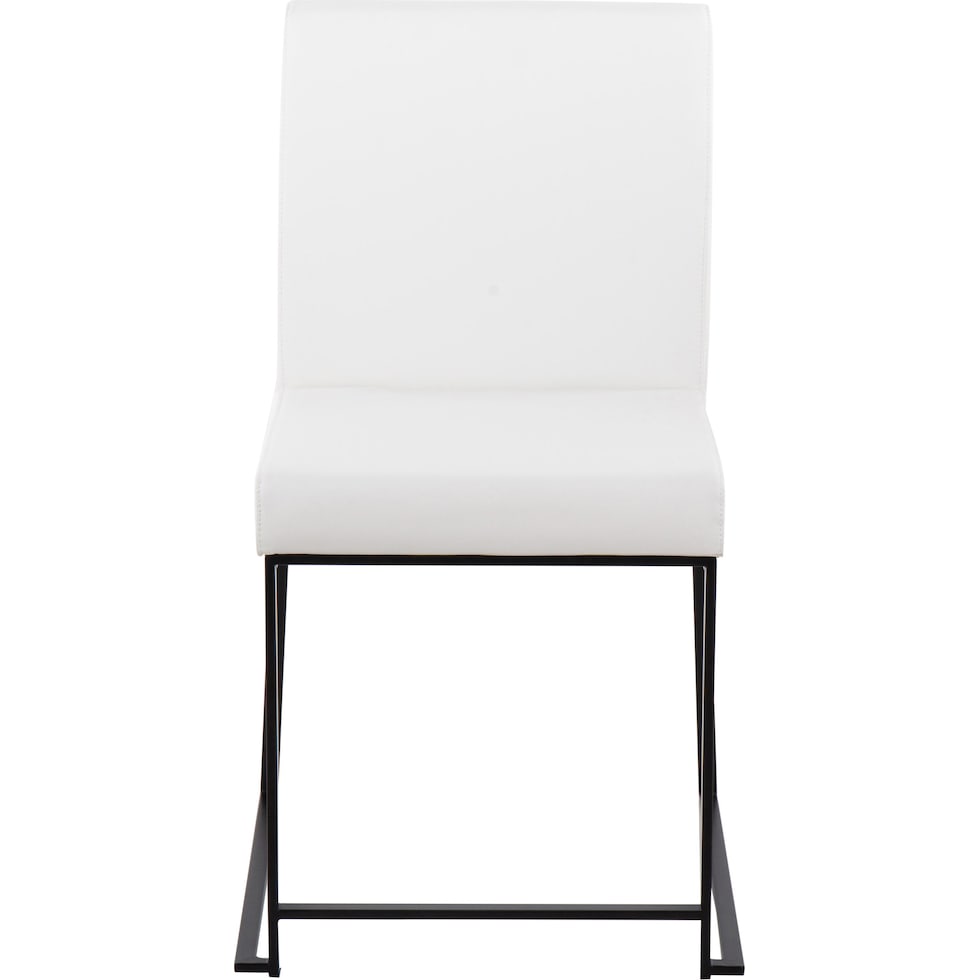 reine white dining chair   