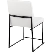 reine white dining chair   