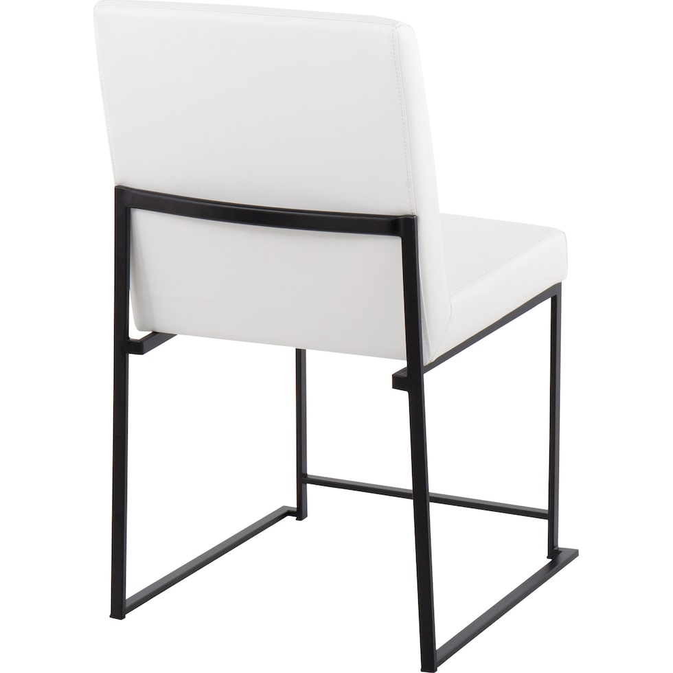 reine white dining chair   