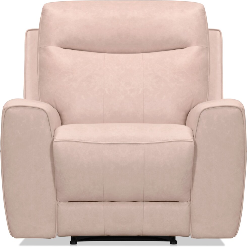 remi pink recliner   