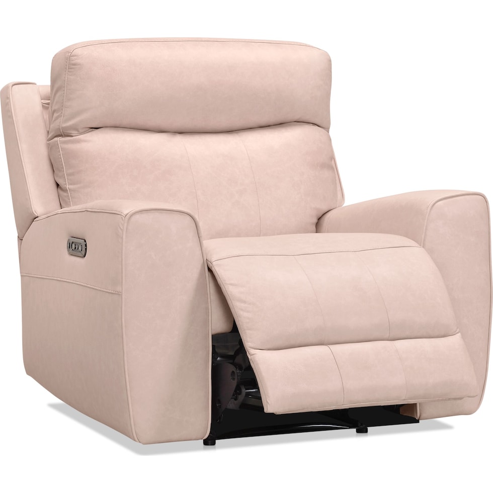 remi pink recliner   