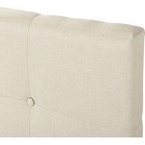 renata white king bed   