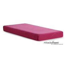 renew pink pink full mattress cover   