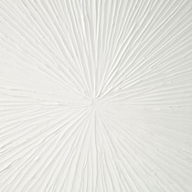 resin white wall art   