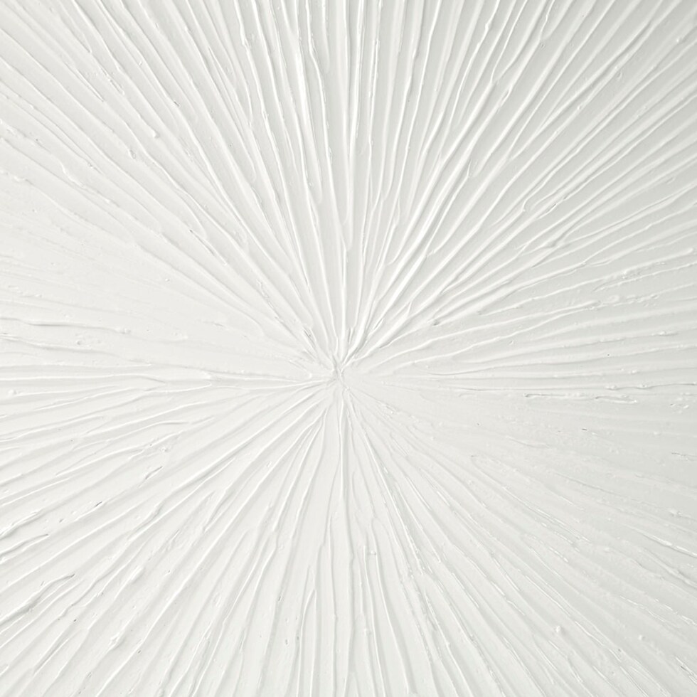 resin white wall art   