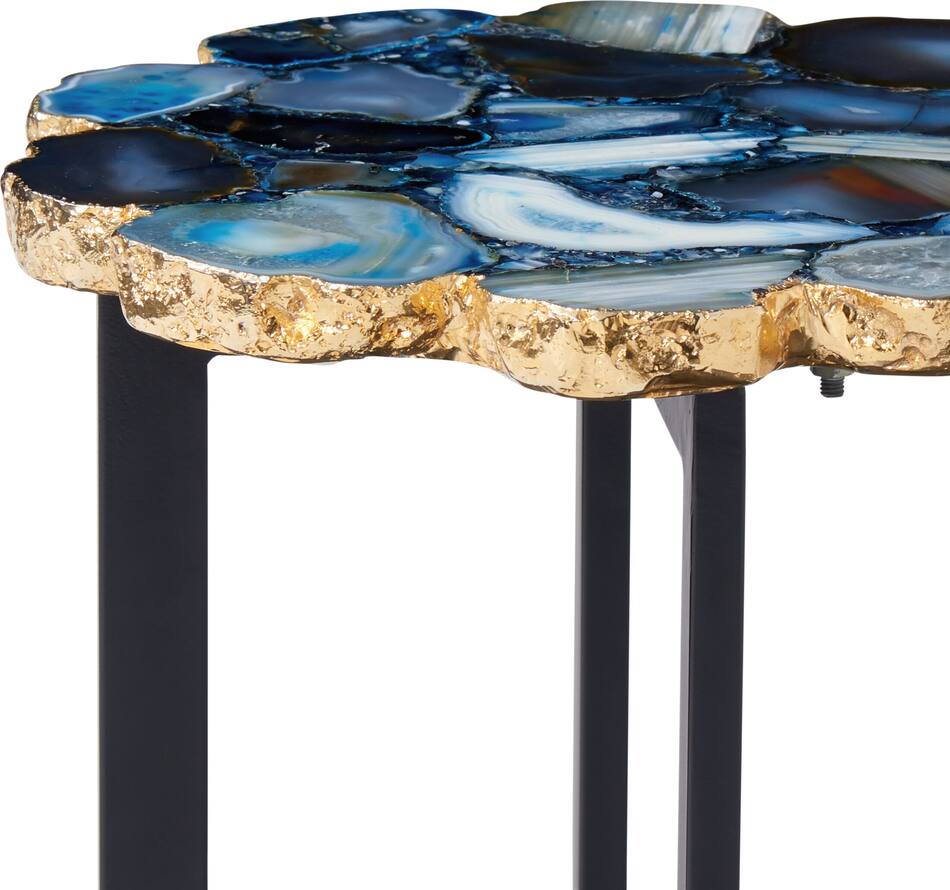 Retu Agate Accent Table Value City Furniture