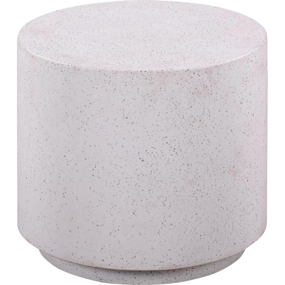 reve gray accent table   