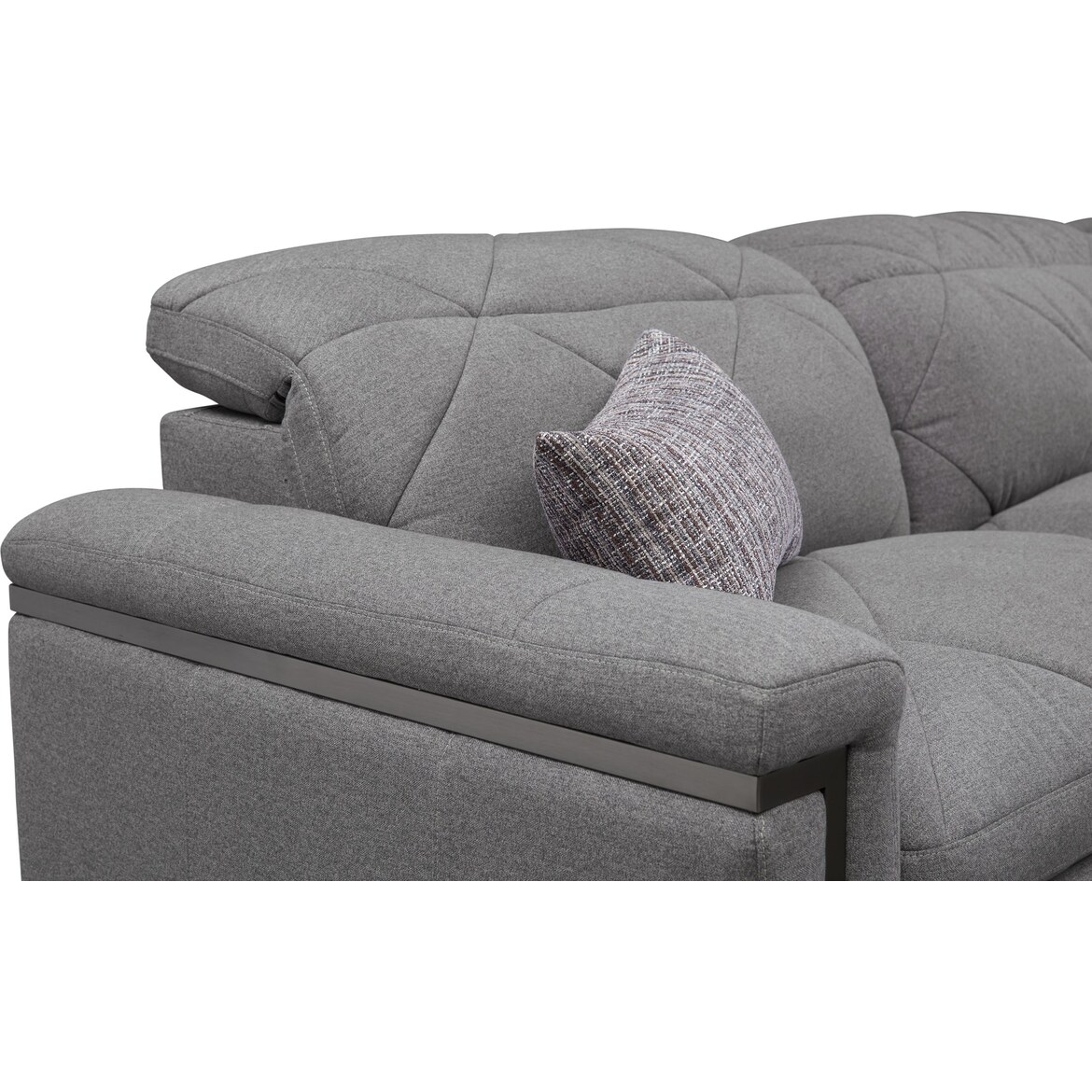 Revel 5Piece DualPower Reclining Sectional with 3 Reclining Seats