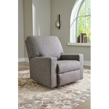Broyhill Reydell Recliner - Charcoal