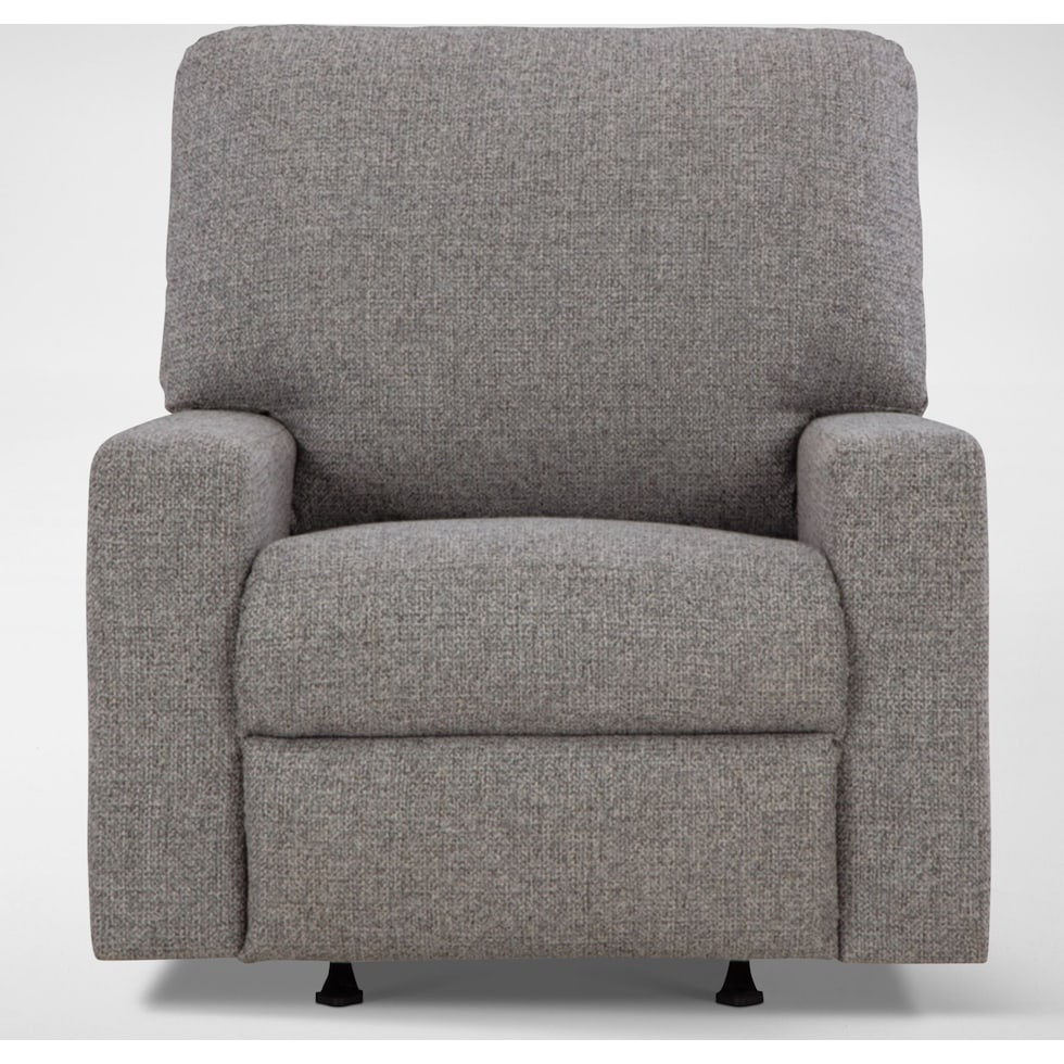 reydell gray recliner   