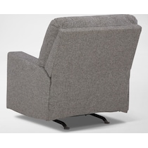 reydell gray recliner   