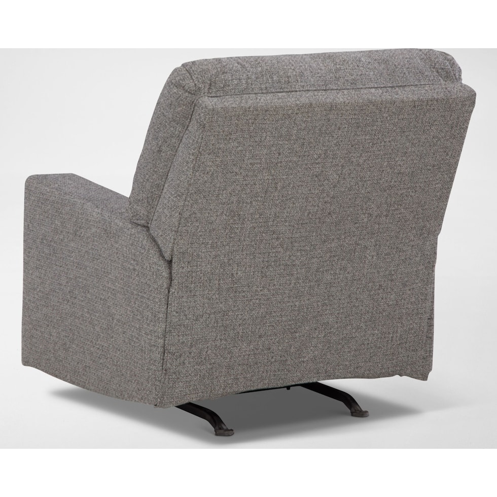 reydell gray recliner   