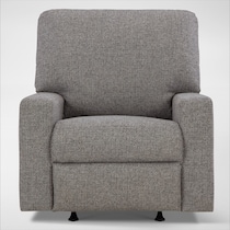reydell gray recliner   