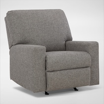 reydell gray recliner   