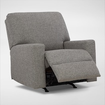 reydell gray recliner   