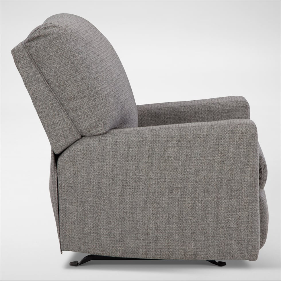 reydell gray recliner   