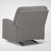 reydell gray recliner   