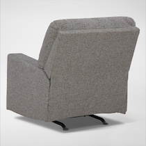 reydell gray recliner   