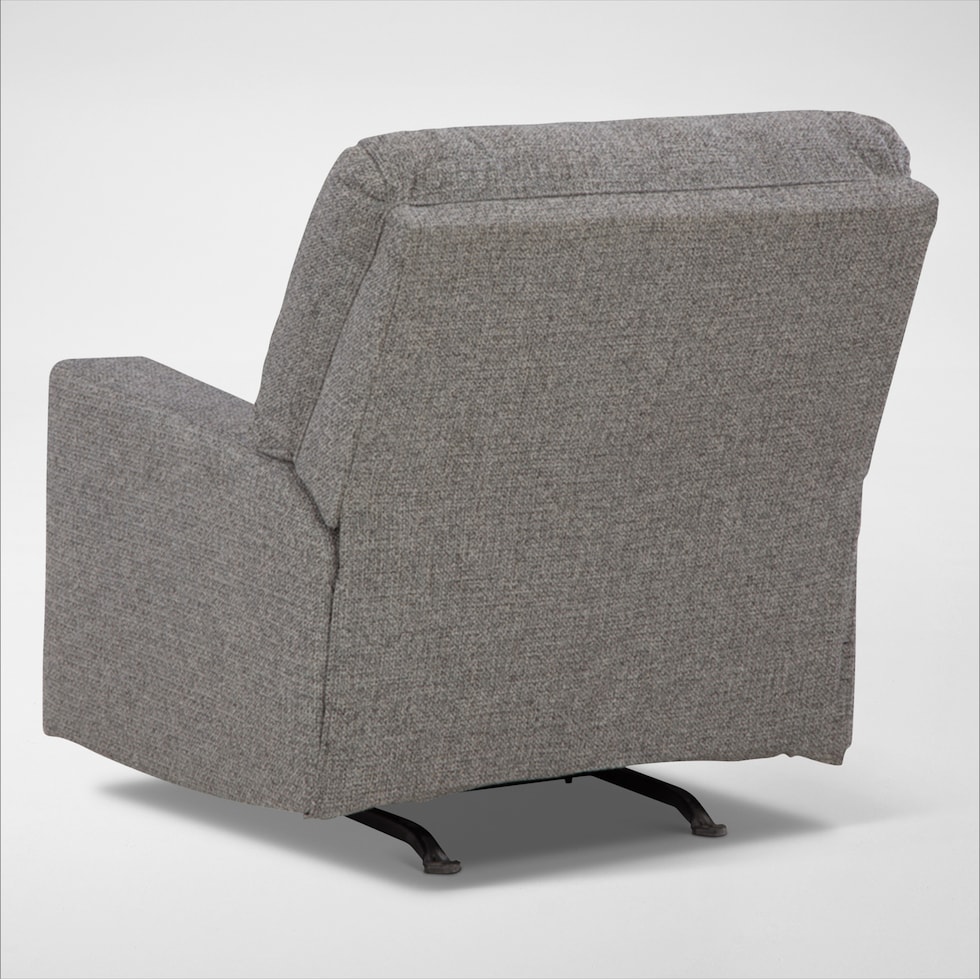 reydell gray recliner   