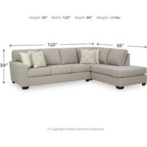 reydell neutral sectional   