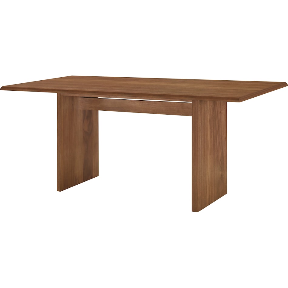 rhoda dark brown dining table   