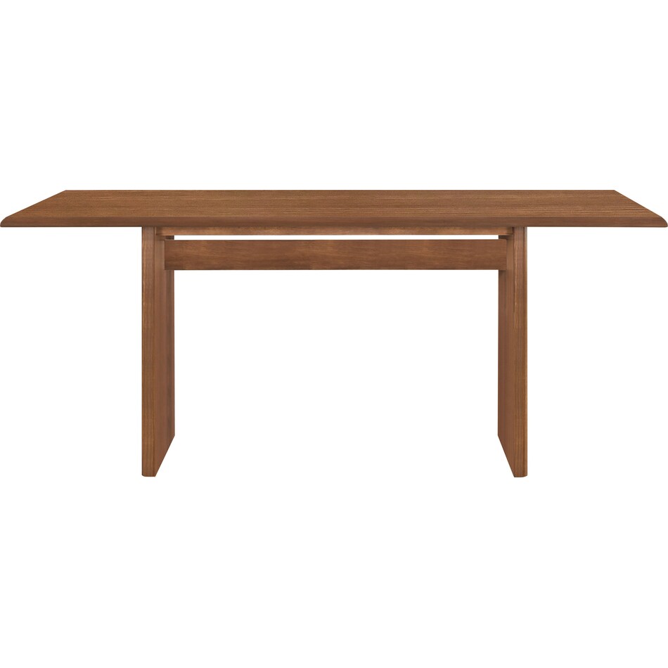 rhoda dark brown dining table   