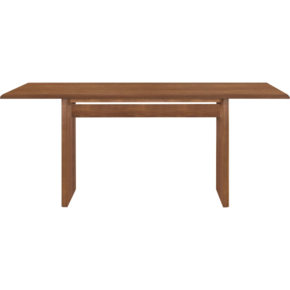 rhoda dark brown dining table   