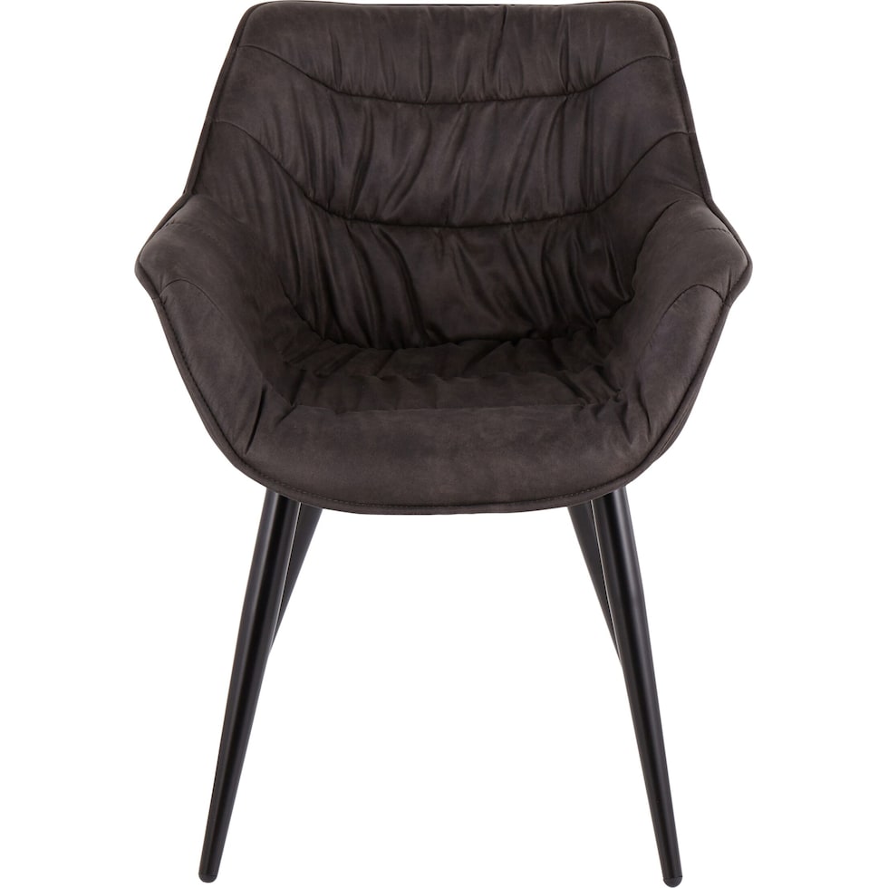 rhonda black dining chair   