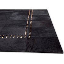 rhys black area rug  x    