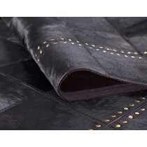 rhys black area rug  x    