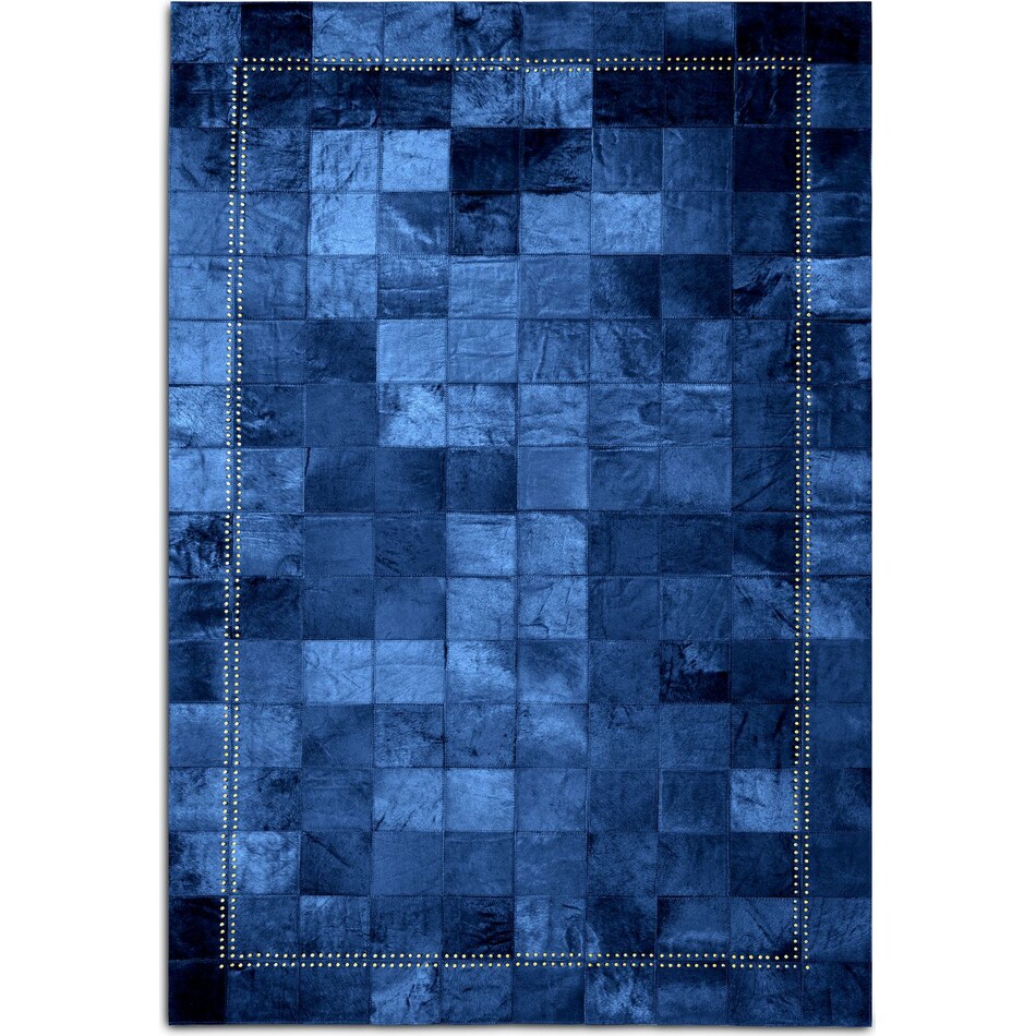 rhys blue area rug ' x '   