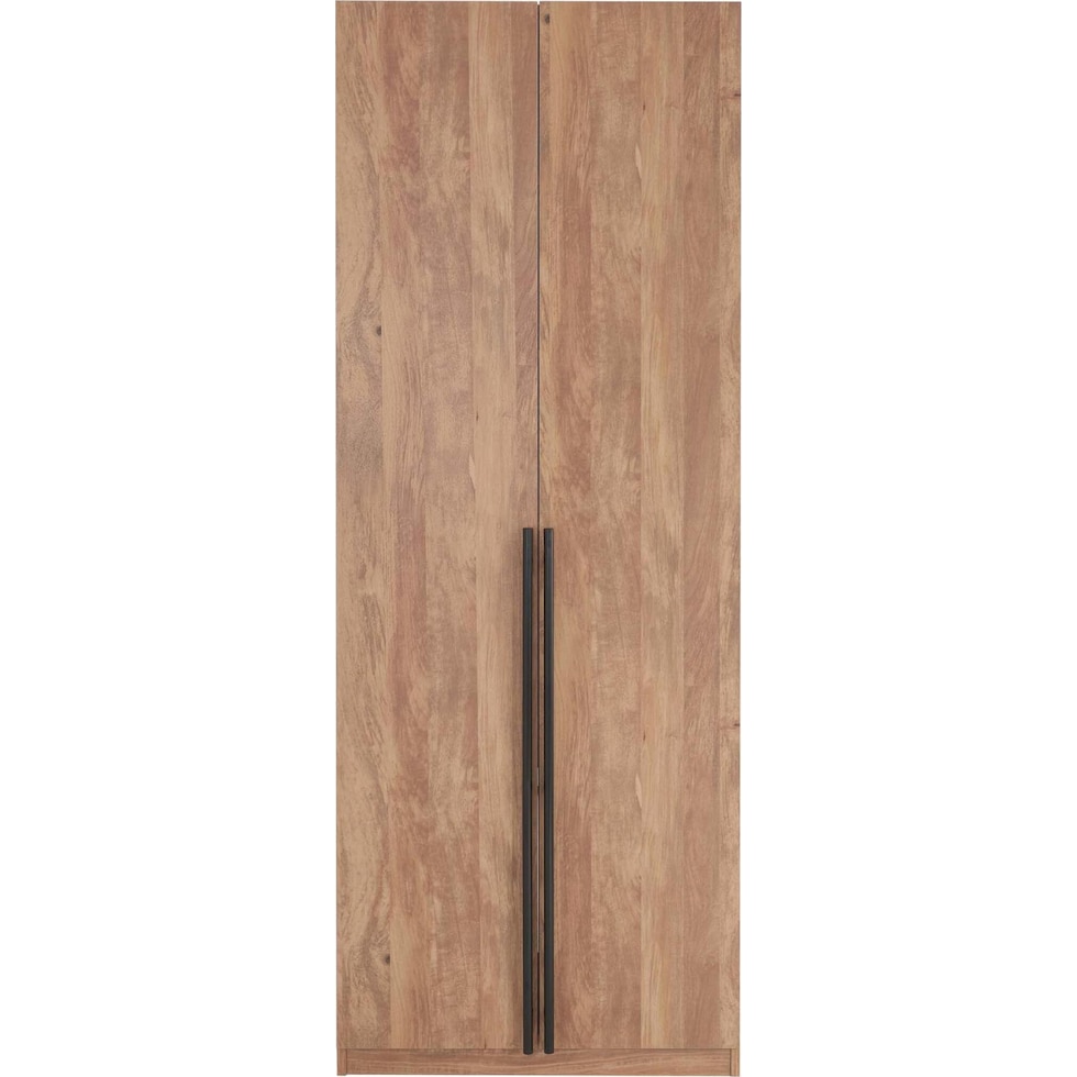 rian light brown wardrobe   