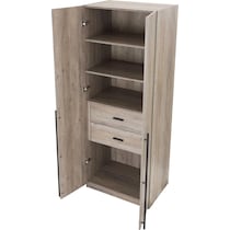 rian light brown wardrobe   
