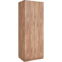 rian light brown wardrobe   