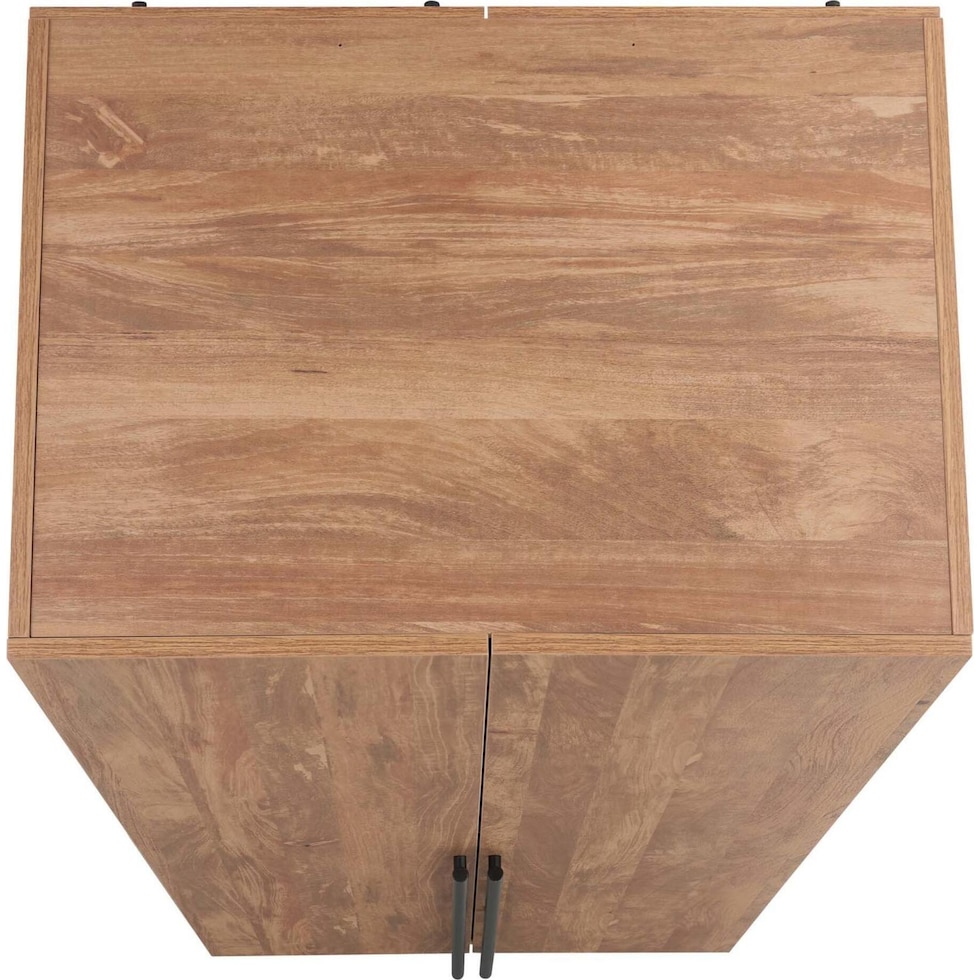 rian light brown wardrobe   