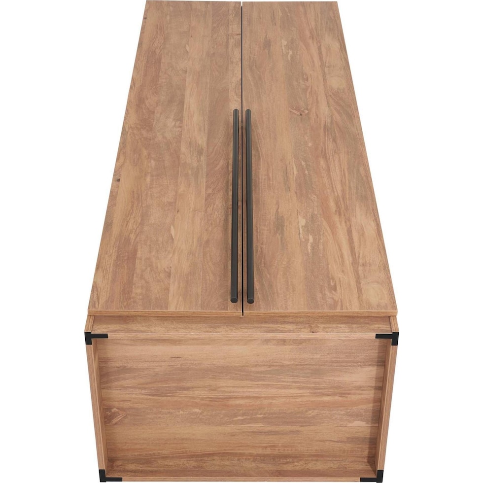 rian light brown wardrobe   