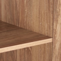 rian light brown wardrobe   
